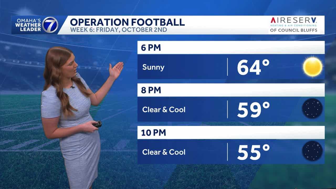 Sunny and beautiful Friday around Omaha