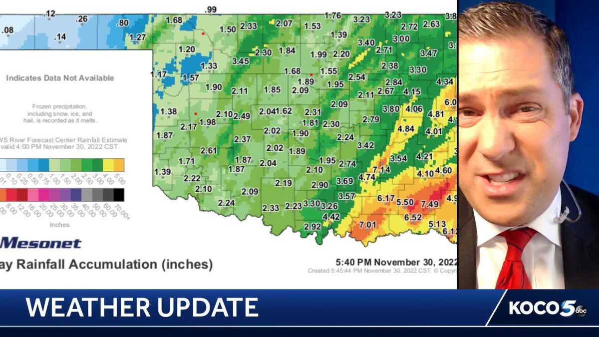 Oklahoma: November rain was nice this month - KOCO