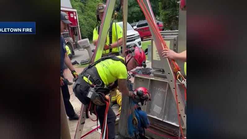 MSD worker rescued after falling into sewer well in Anchorage