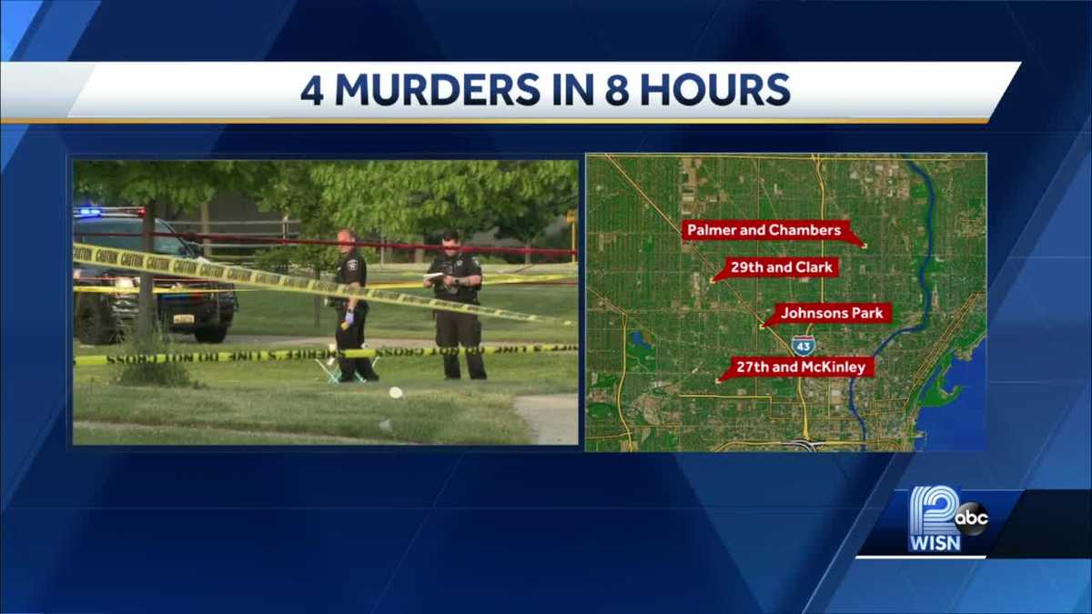 4 homicides in 8 hours Memorial Day shootings plague Milwaukee