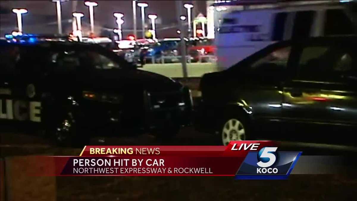 Woman taken to hospital after being hit by car in NW OKC