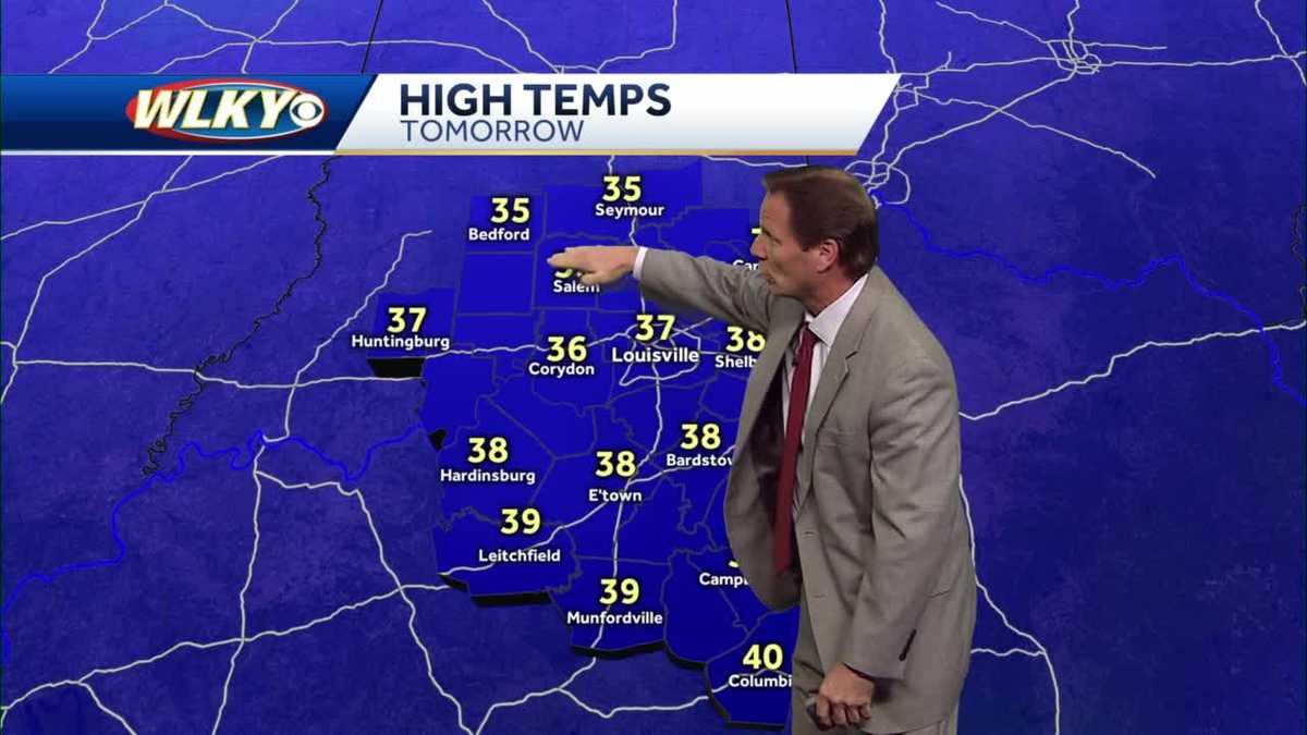 A cold weekend in store