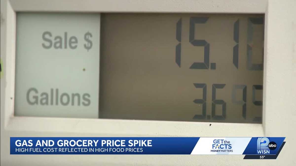 Milwaukee gas prices surge, driving up grocery costs
