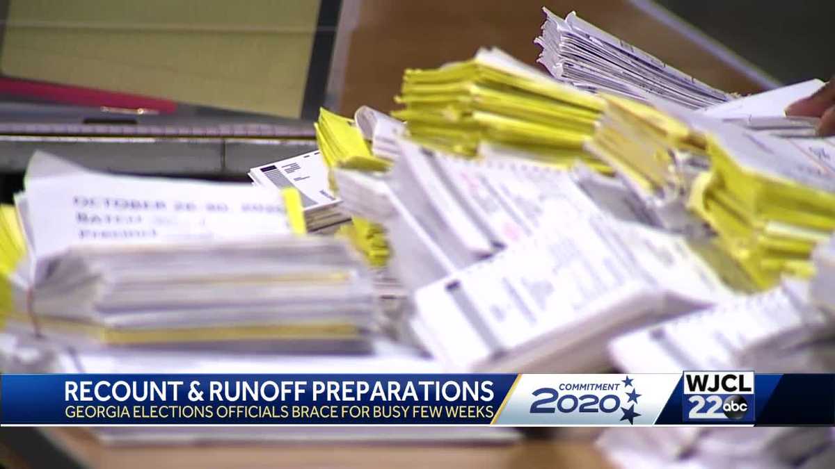Georgia election boards seeing tight timeline amid recount announcement ...