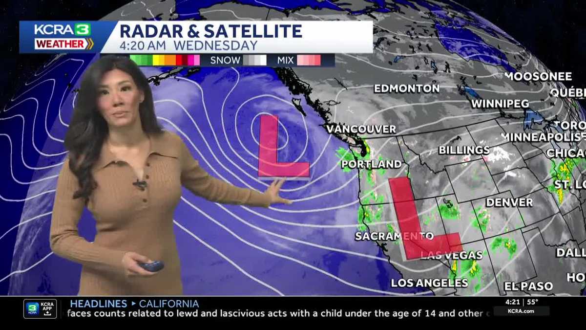 Impact Day: More Northern California rain and Sierra snow Wednesday