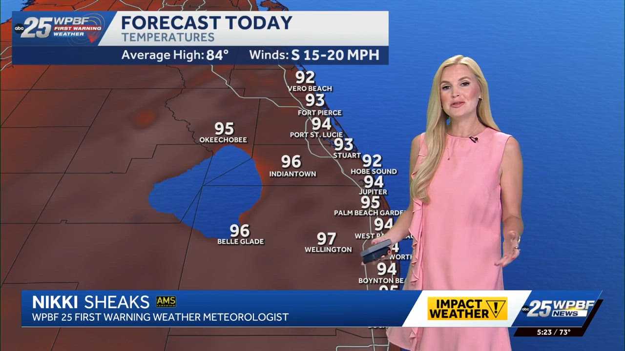 Record heat possible Saturday afternoon