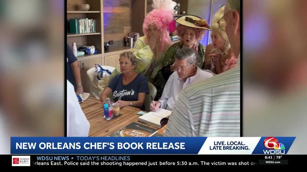 New Orleans chef releases cookbook celebrating New Orleans cuisine