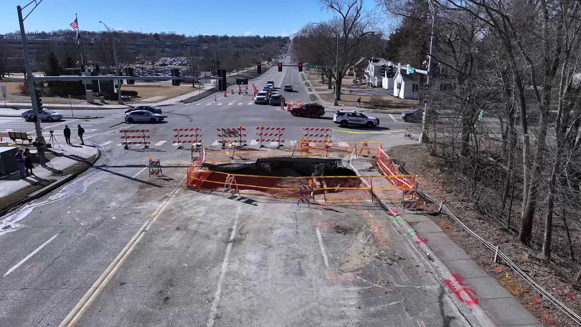 Omaha officials address city's sinkhole situation