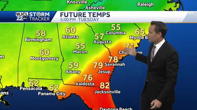 Savannah: Coldest temperatures so far this fall