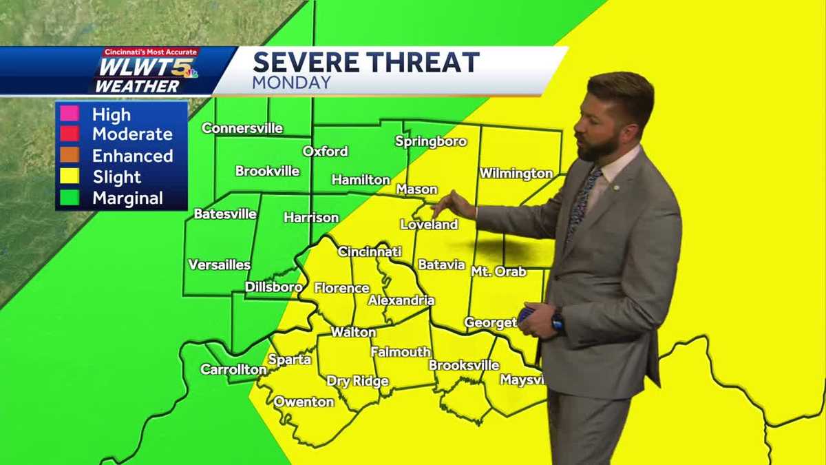 Timeline: When strong storms arrive in greater Cincinnati