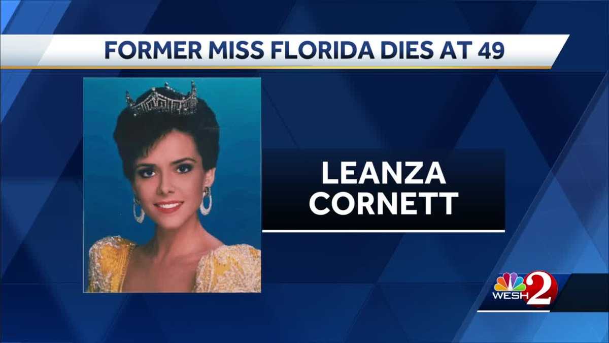 Leanza Former Miss Florida dies at 49(01)
