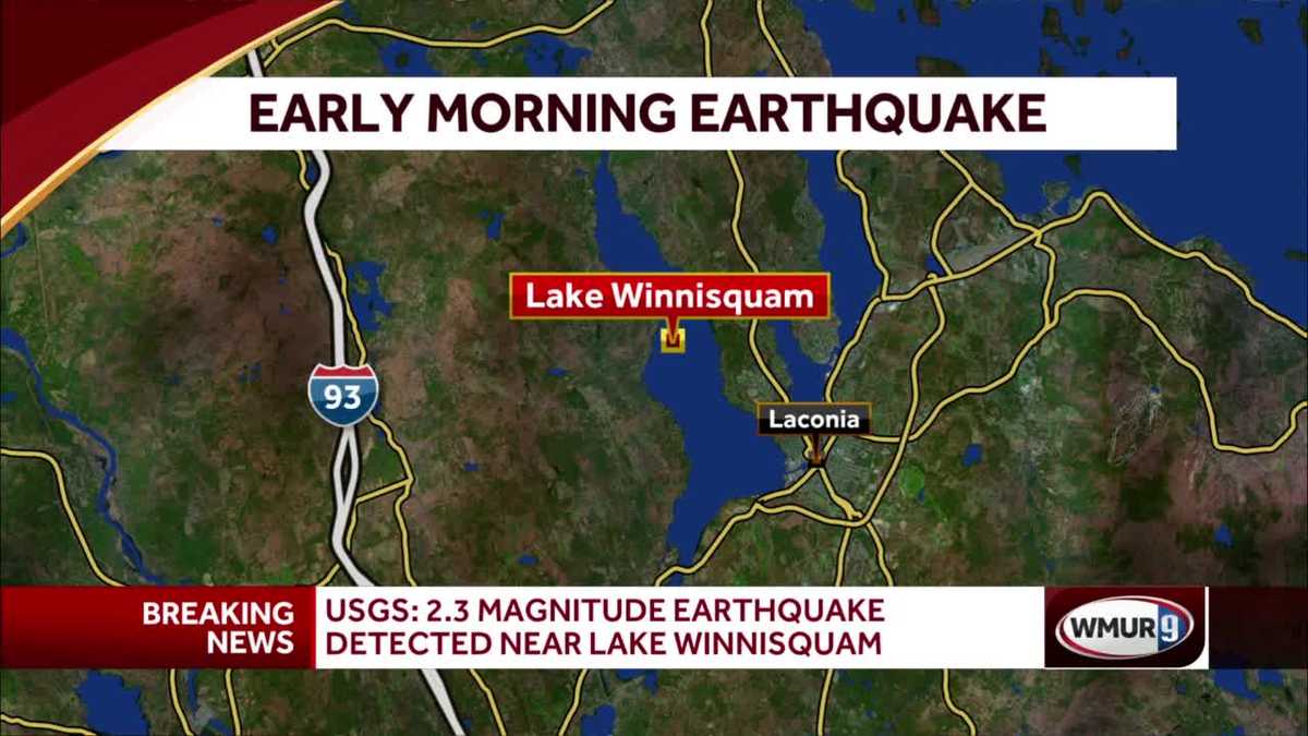 Earthquake detection in New Hampshire