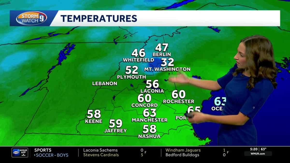 Video: Clear, dry conditions for the end of the workweek