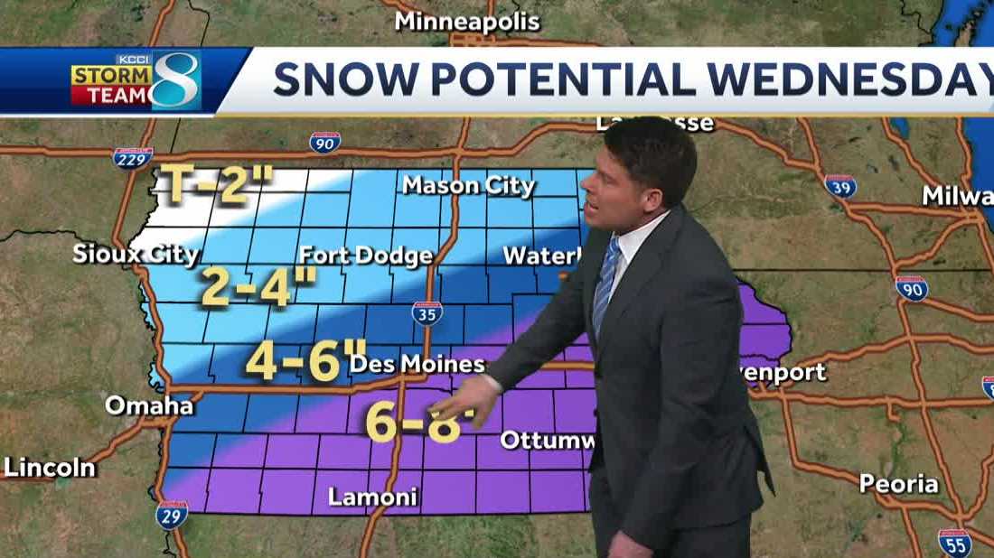 Iowa weather: Snowiest week of the season on the way for many parts of Iowa