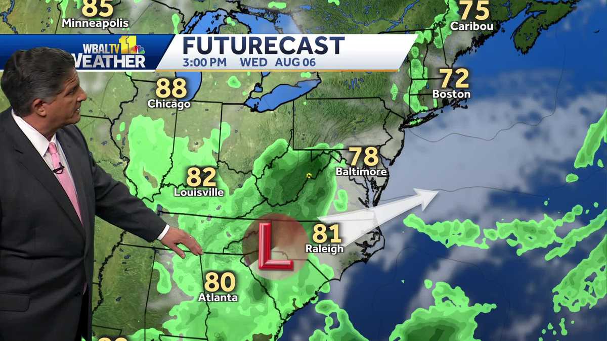 Slight rise in temperatures expected Monday afternoon
