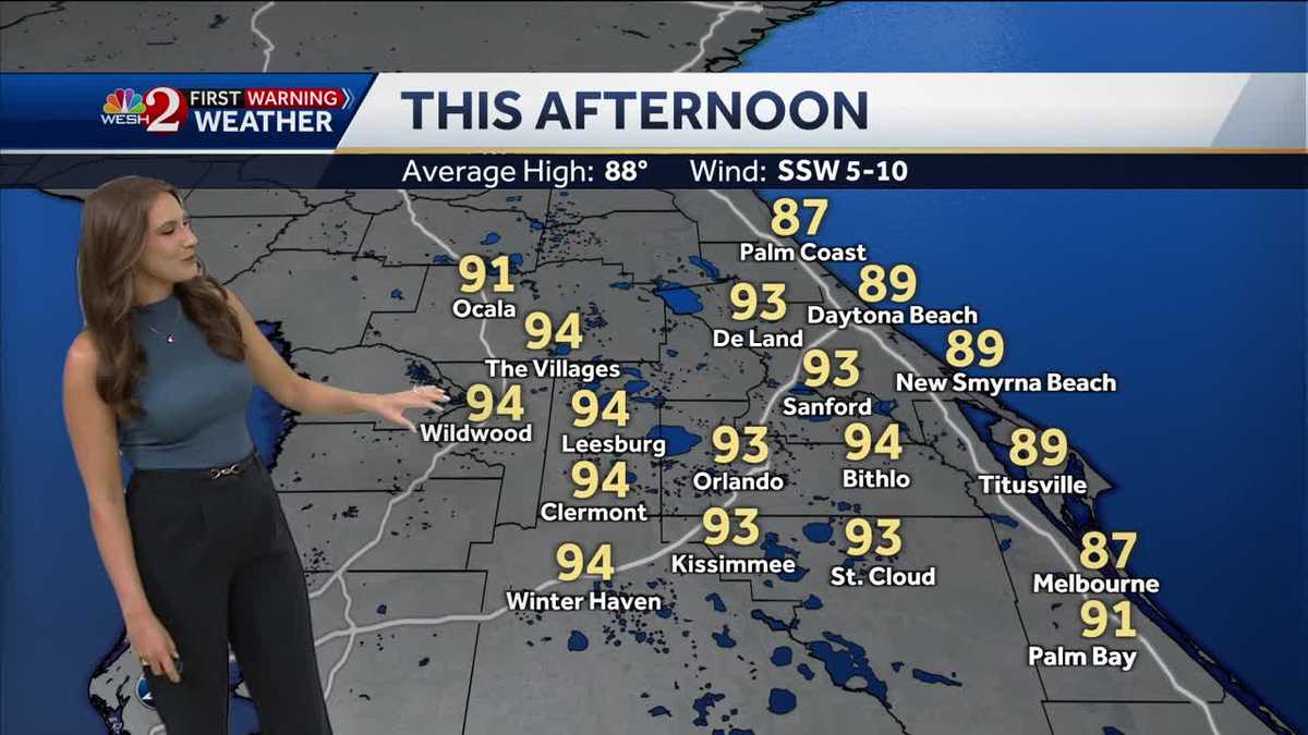 Long stretch of heat begins in Central Florida Thursday