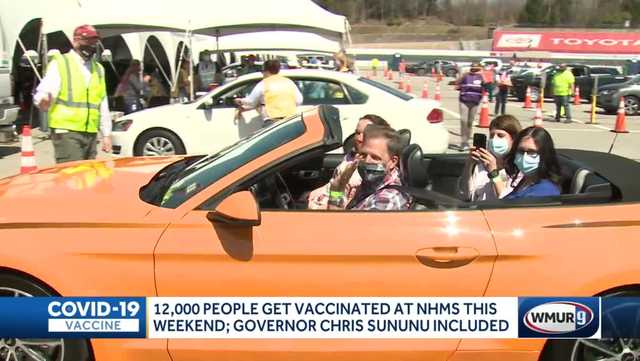 New Hampshire Motor Speedway hosts state's third mass vaccination clinic - Vimarsana News