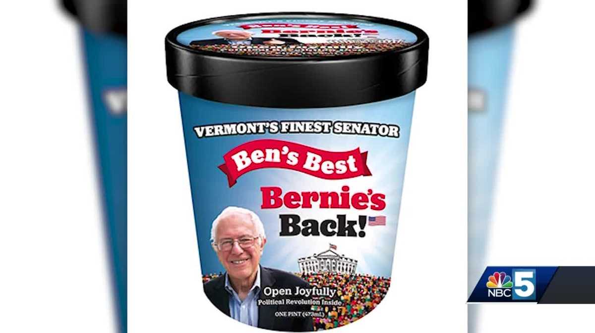 Ben & Jerry's cofounders back Bernie Sanders with new ice cream flavor