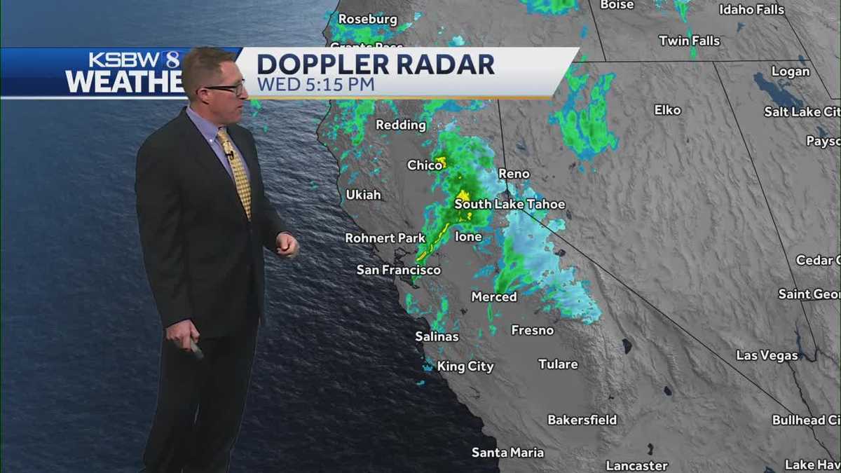 A weak cold front will bring showers this afternoon and evening