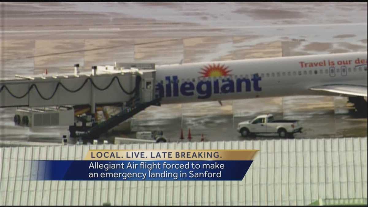 Allegiant Air flight makes emergency landing in Sanford