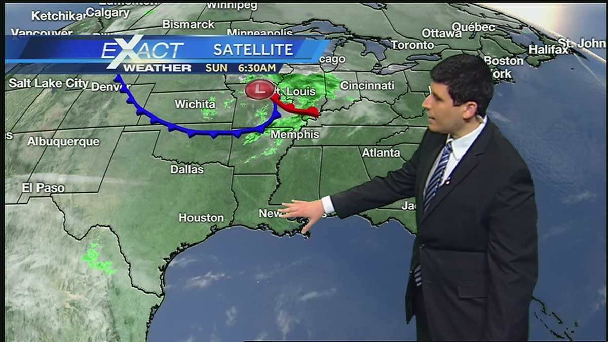 Sunny and warmer this afternoon