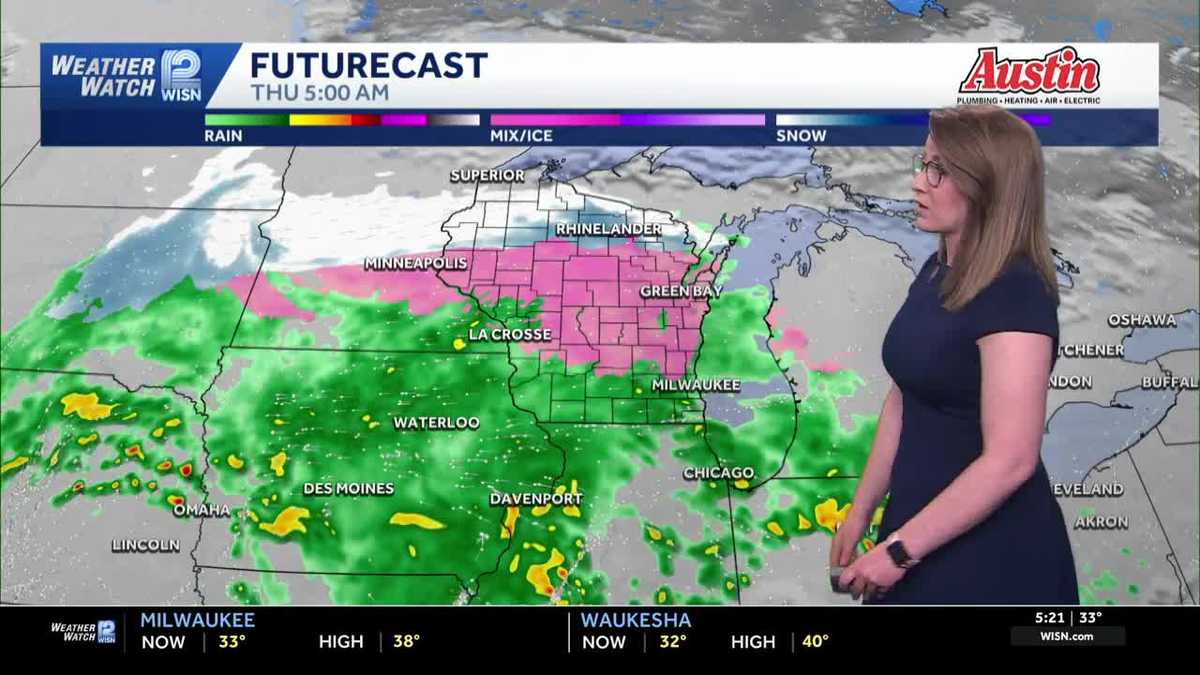 Showers tonight, storms tomorrow in SE Wisconsin