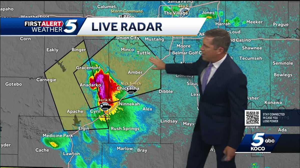 Storms with risk of hail, strong wind and tornadoes
