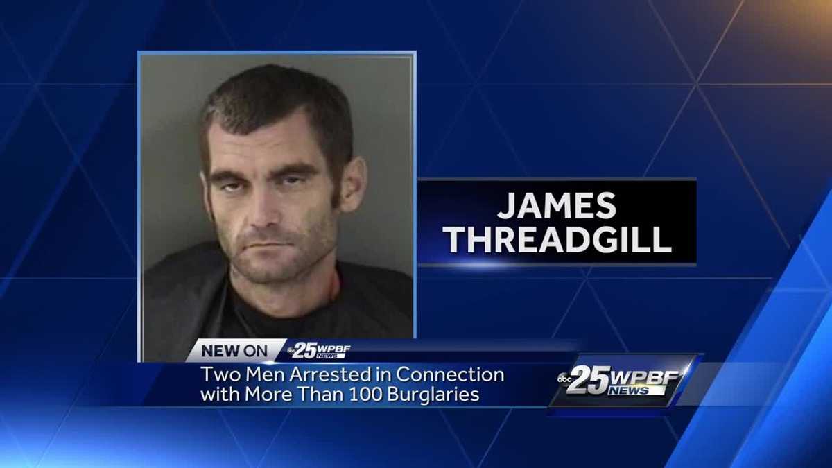 2 men arrested in connection with dozens of burglaries