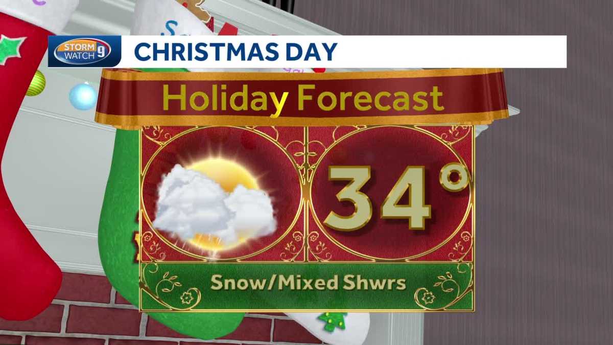 NH forecast update: Some snow chances for Christmas