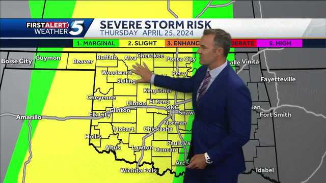 TIMELINE: Oklahoma's severe weather threat increasing this week - Vimarsana News