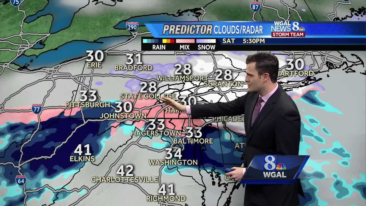 Snow/Wintry Mix Expected Today