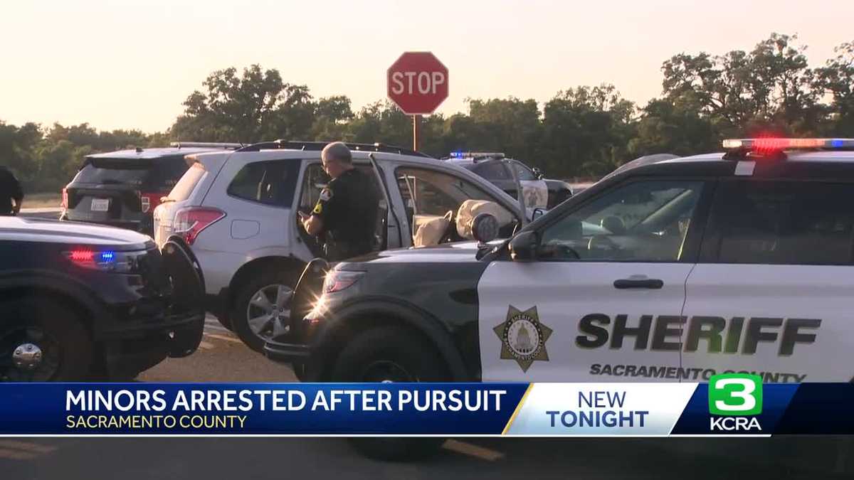 3 teens arrested for Sac County pursuit involving stolen vehicle