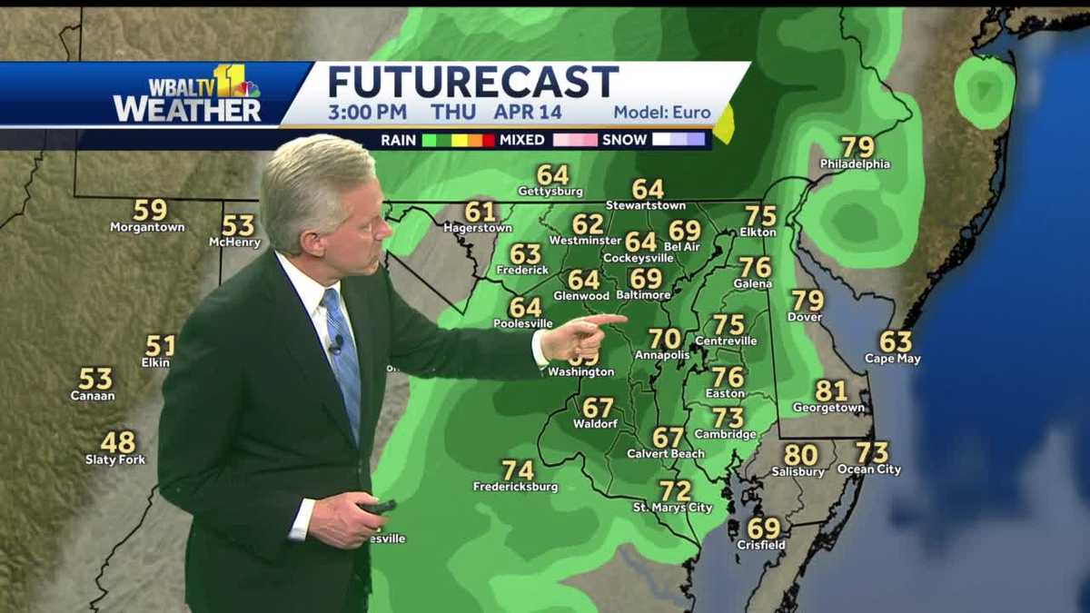 Afternoon thunderstorms likely Thursday