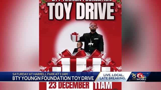 Family of slain New Orleans rapper BTY Yung'N hosts fourth annual toy drive in Hollygrove - Vimarsana News