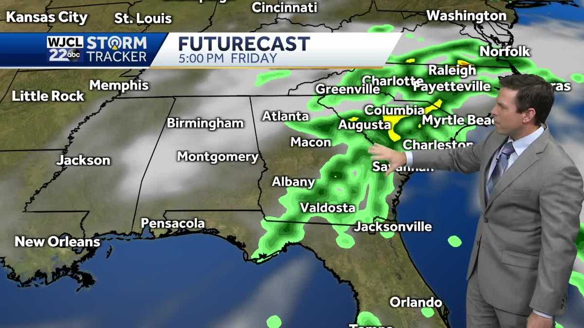 Another dry day but showers in the forecast by Friday - WJCL