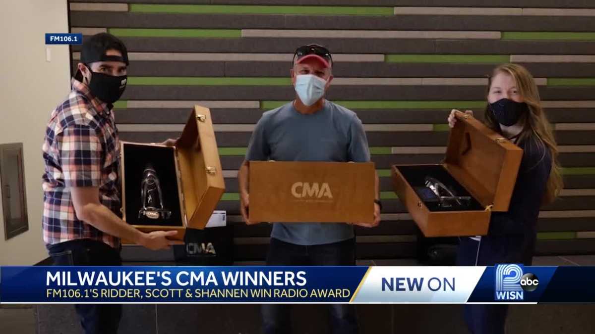 Milwaukee Country Radio Trio Wins Cma Award