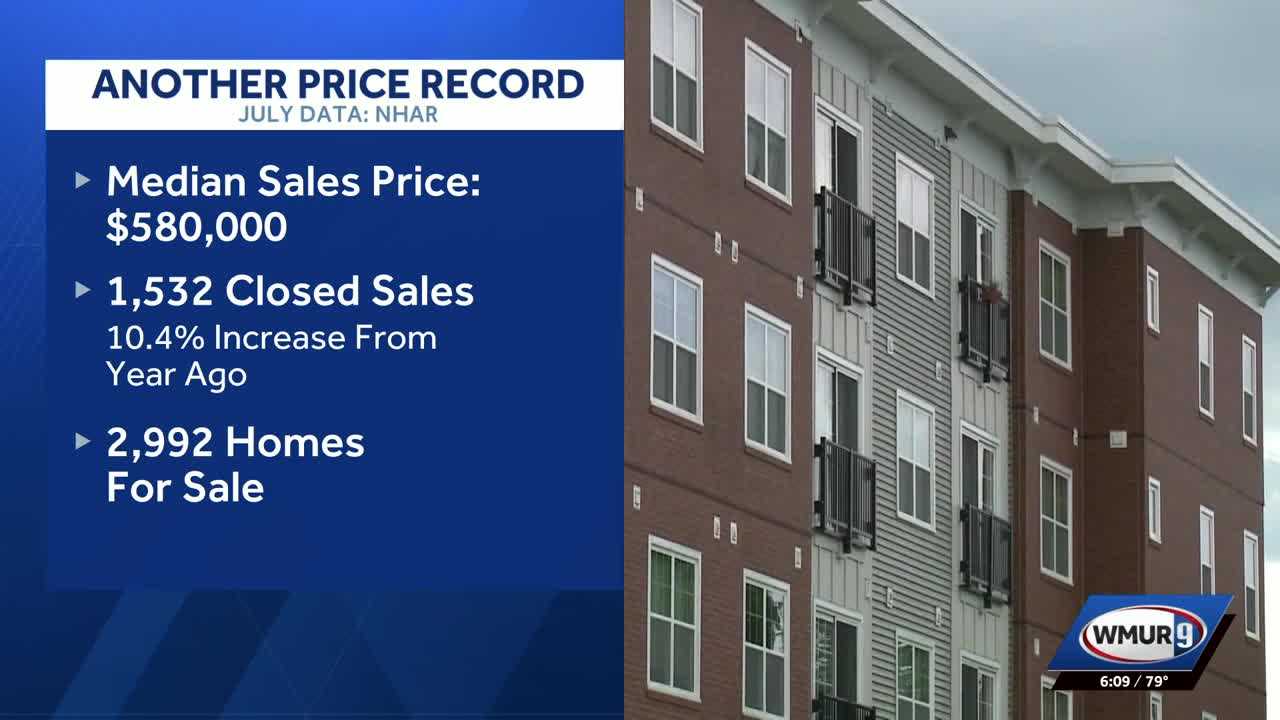 wmur.com - New Hampshire's housing market continues breaking records