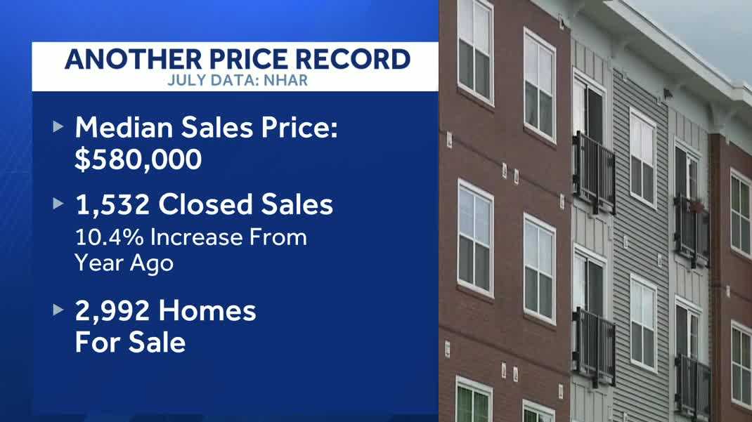 New Hampshire's housing market continues breaking records