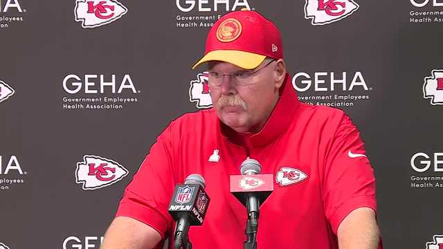 Kansas City ChiefsMinnesota Vikings reaction Chiefs head coach Andy Reid
