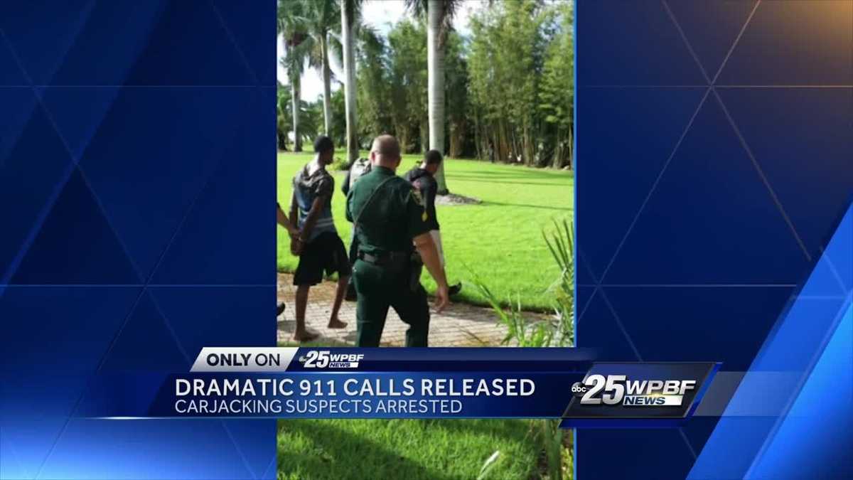 Dramatic 911 calls released after carjacking suspects arrested