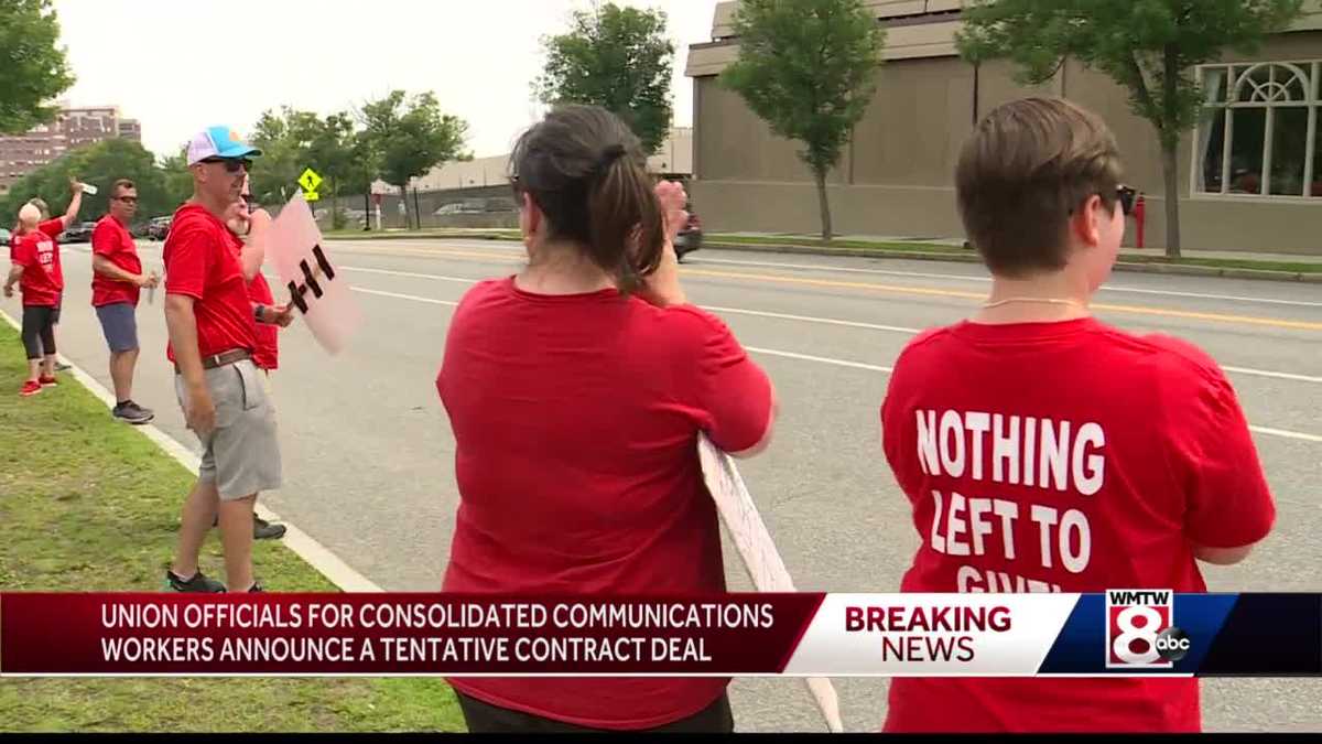 Maine union workers reach tentative contract deal after weekend pickets