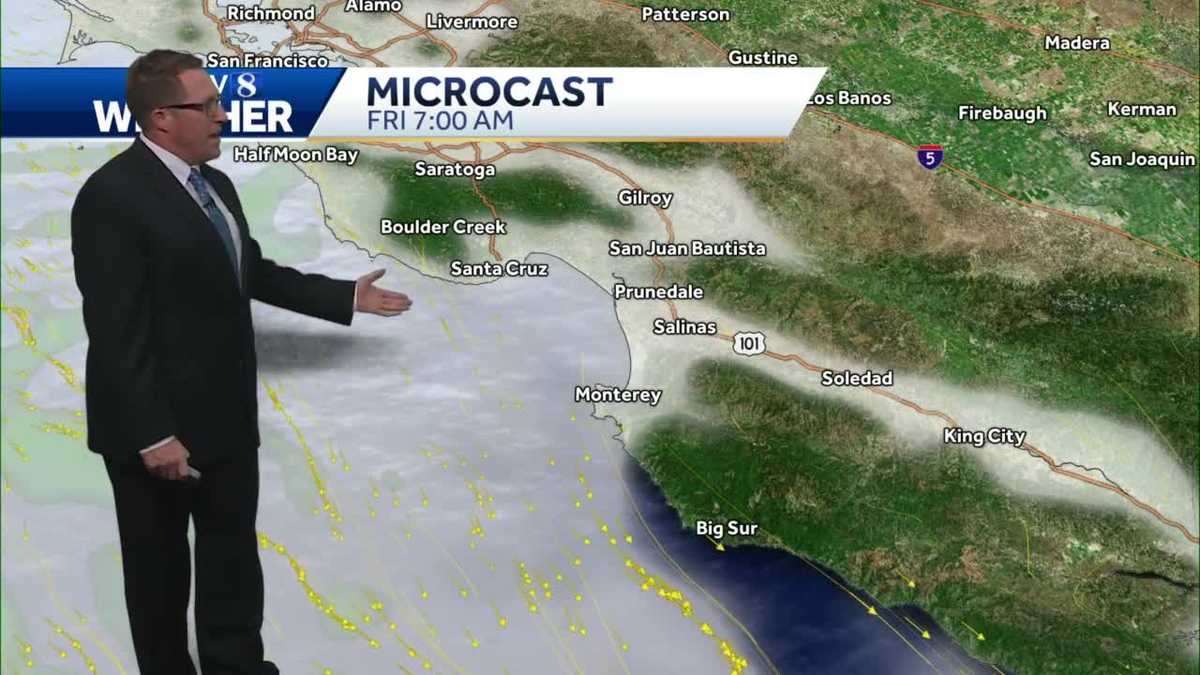 Warmer temperatures heading into the weekend