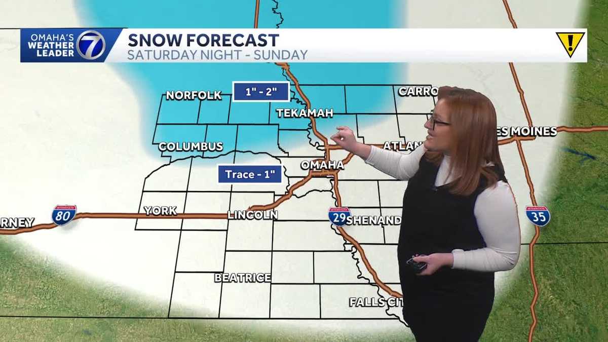 Cold, breezy Friday afternoon for Omaha area - KETV