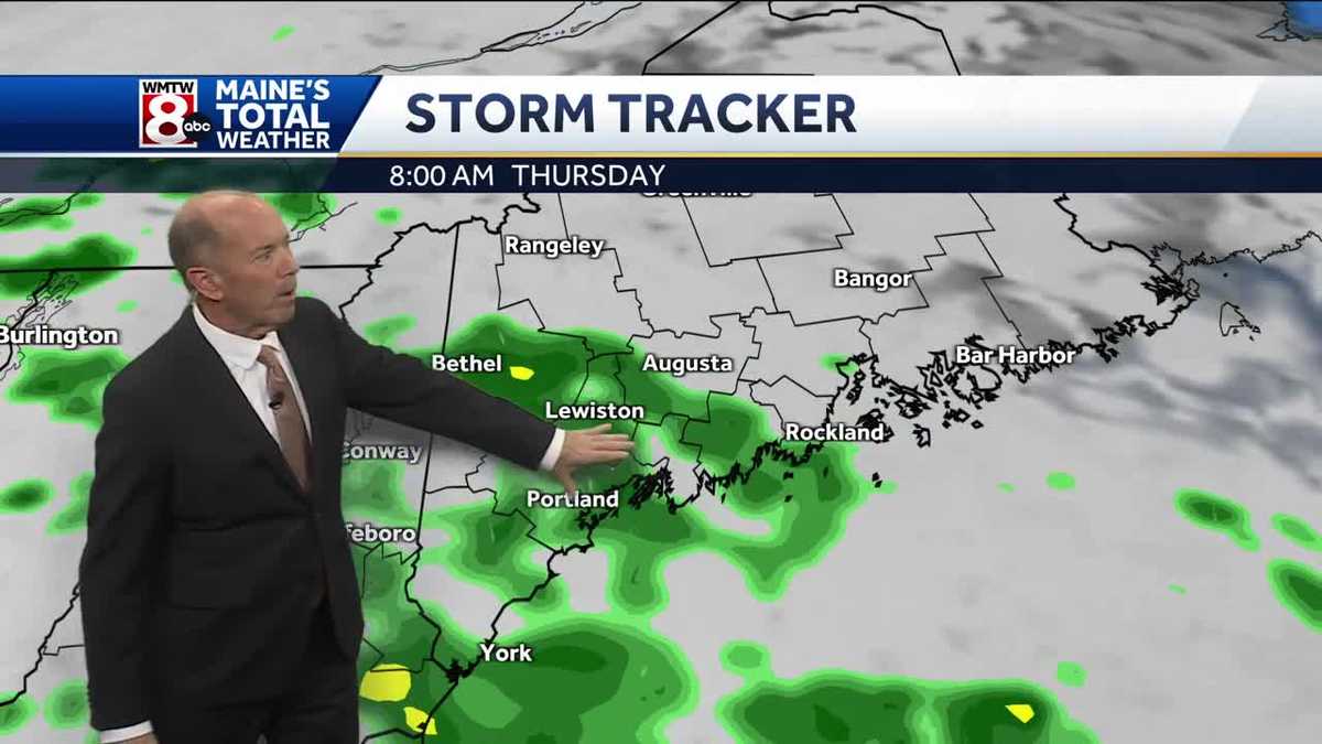 A soaking rain is on the way; drier days return for the weekend