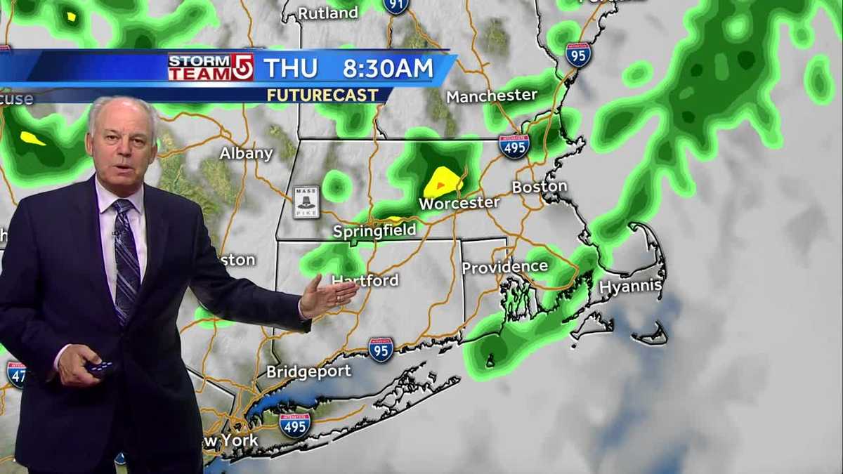 Video: Another mild day before rain returns
