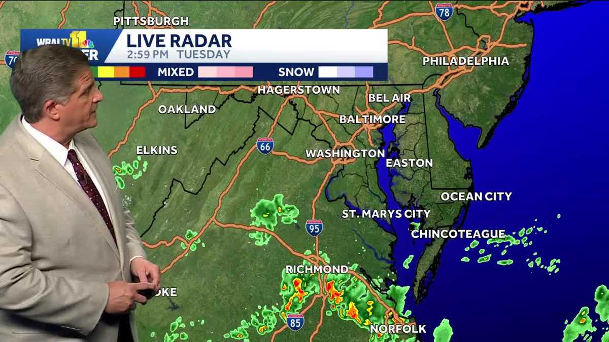 Rain back in the forecast Wednesday
