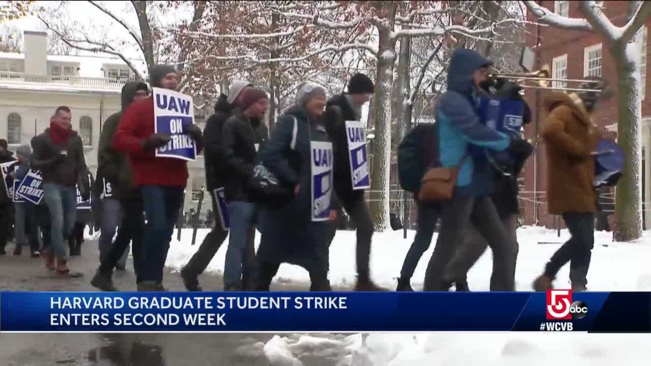 Harvard Grad Student Strike In 2nd Week