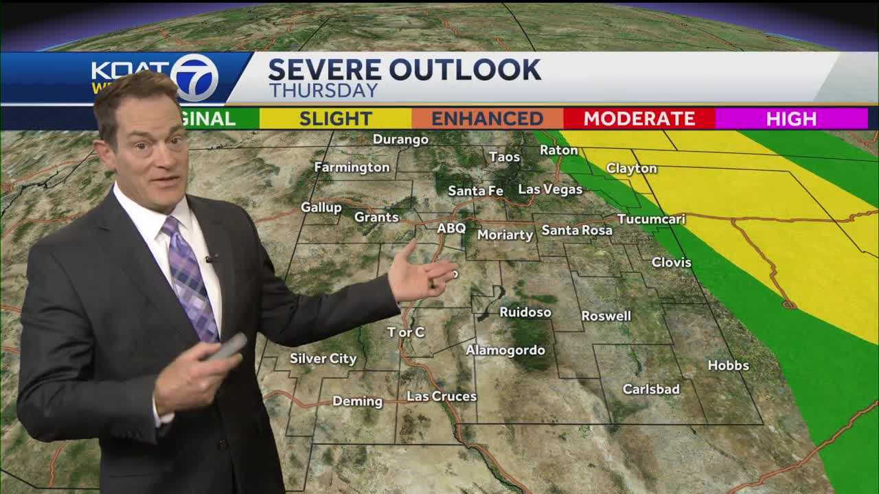 A step hotter with Albuquerque's first 90 expected, monitoring severe threat east - Vimarsana News