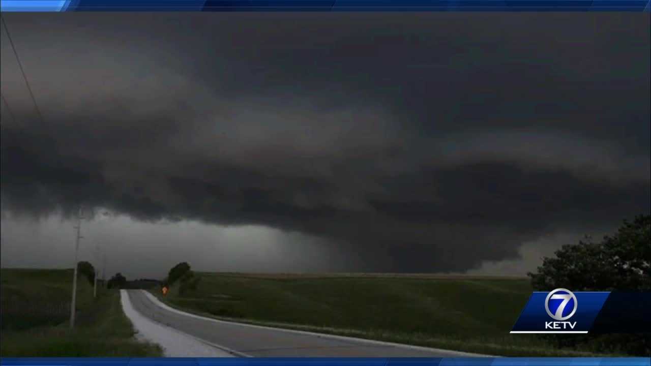 Tornado spotted near Fairbury as storms sweep through Nebraska