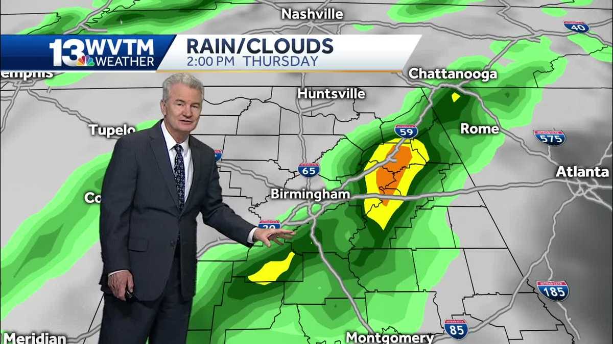 Strong to severe storms possible on Thursday
